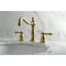 Kingston Brass KS1977AL 8" Widespread Bathroom Faucet, Brushed Brass KS1977AL - alternate 3